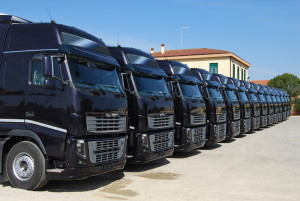 Corporate Fleet Trucks Lined